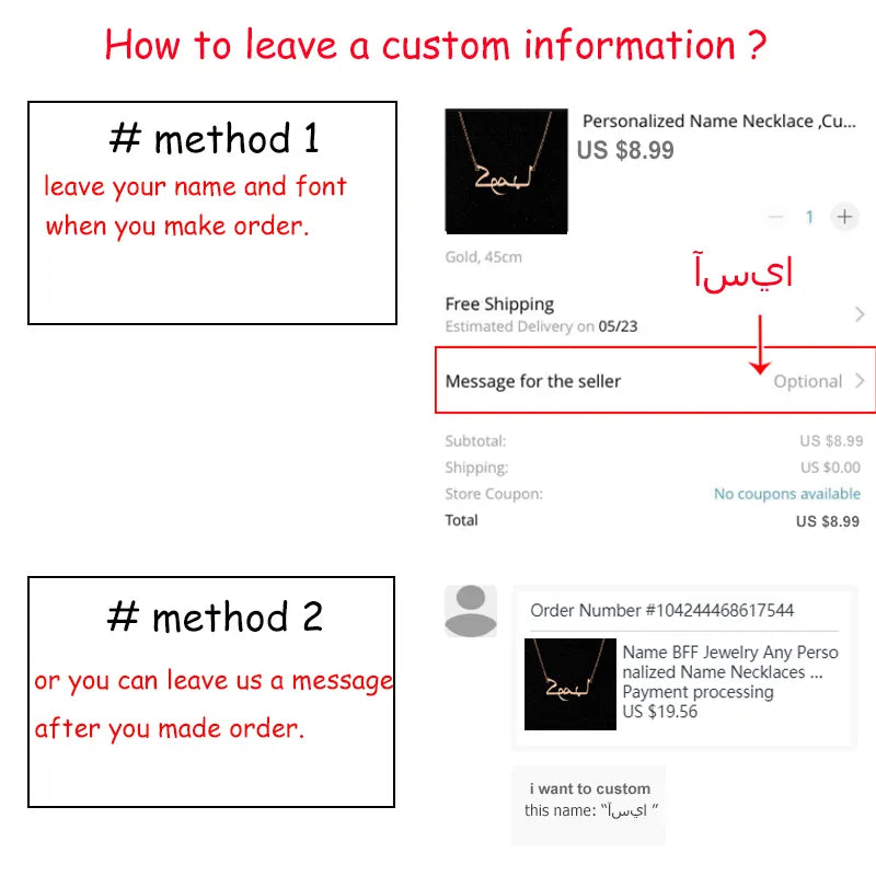 Customized Arabic Name Necklaces For Women Personalized Stainless Steel Chain Choker Islamic Necklace Wedding Jewelry Gift 2023 - Giftcare