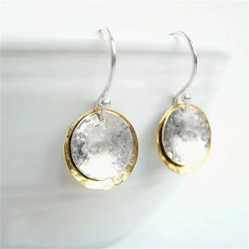 Fashionable Vintage Hollow Hoop Earrings