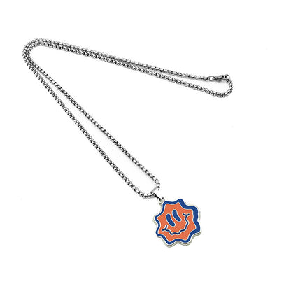 Wave Face Necklace Hip-hop Pendant Popular Jewelry Funny Street Accessories