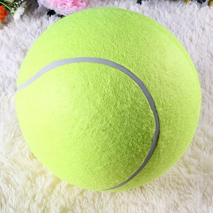 1pc Jumbo 9.5" Tennis Ball for Dogs - Durable Interactive Training Toy, Ideal for Large Breeds, No Batteries Needed - Perfect for Fetch & Play