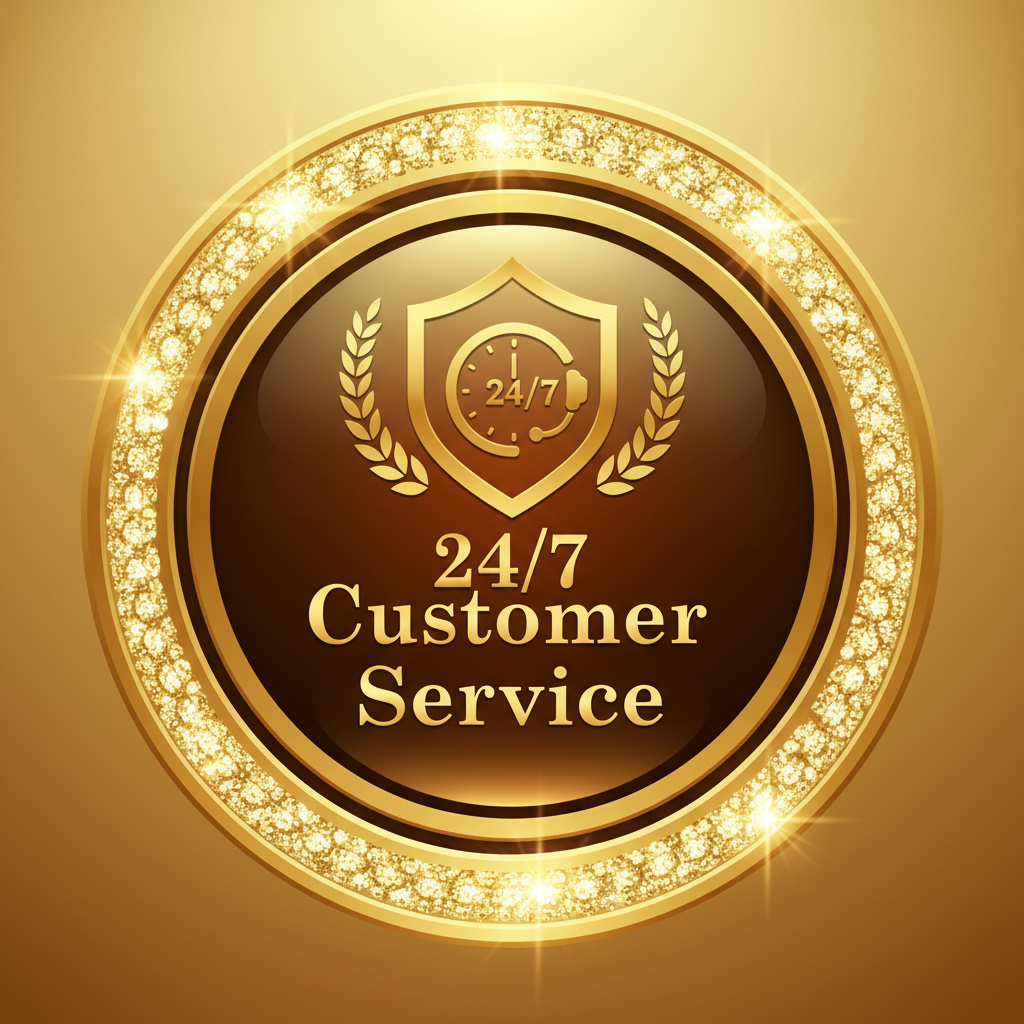 24 to 7 customer service gold type coler