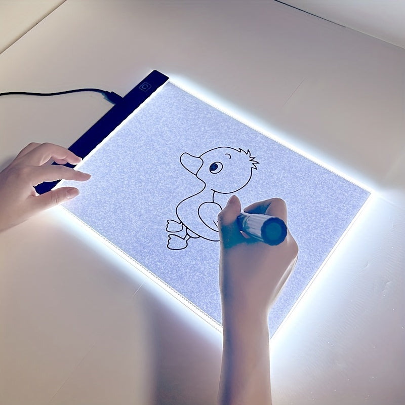 LED Drawing Copy Board for Kids - 3 Level Dimmable, Painting Tablet with Night Light, Educational Toy for Learning, Ideal Gift for Halloween, Thanksgiving, Christmas, Easter, and New Year