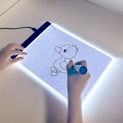 LED Drawing Copy Board for Kids - 3 Level Dimmable, Painting Tablet with Night Light, Educational Toy for Learning, Ideal Gift for Halloween, Thanksgiving, Christmas, Easter, and New Year