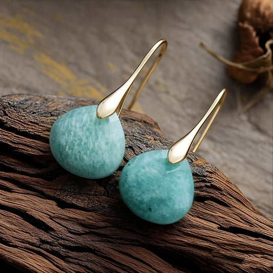 New Natural Crystal All-match Earrings