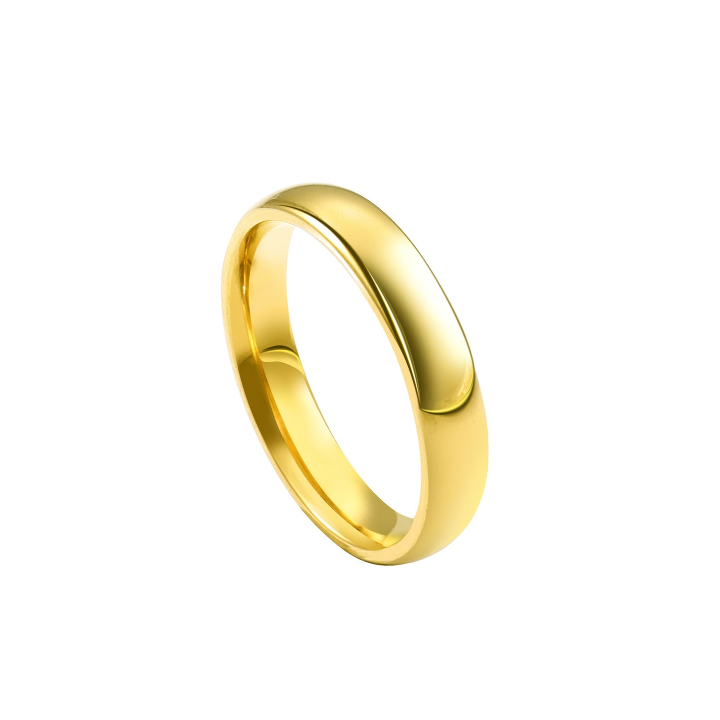 Fashionable Niche Micro-Inlaid Zircon Titanium Steel Ring For Women