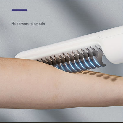 1pc Premium Pet Grooming Comb - Effortless Detangling & Undercoat Reduction - Safe for Sensitive Skin, Dogs & Cats - Promotes Healthy Coat - Ideal for Daily Grooming