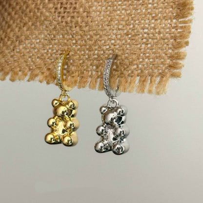 New Arrival Earrings Dainty Luxury Bear Design Niche And Unique