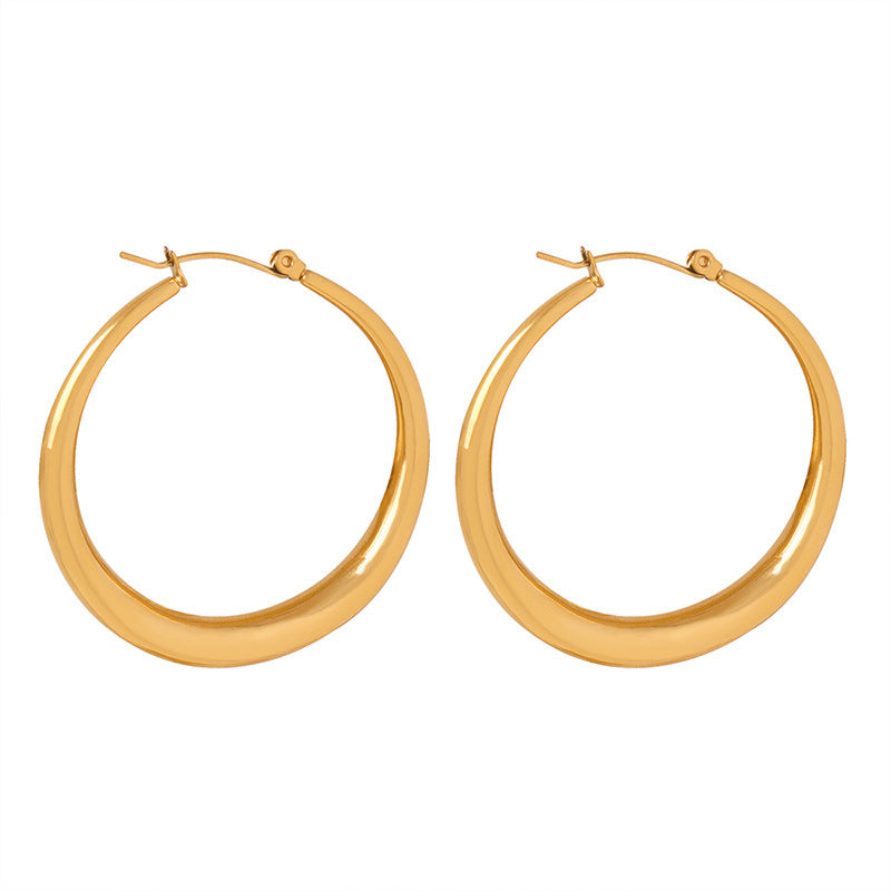 Rare Designer-style Earrings With A Bold Luxurious And High-end Vibe