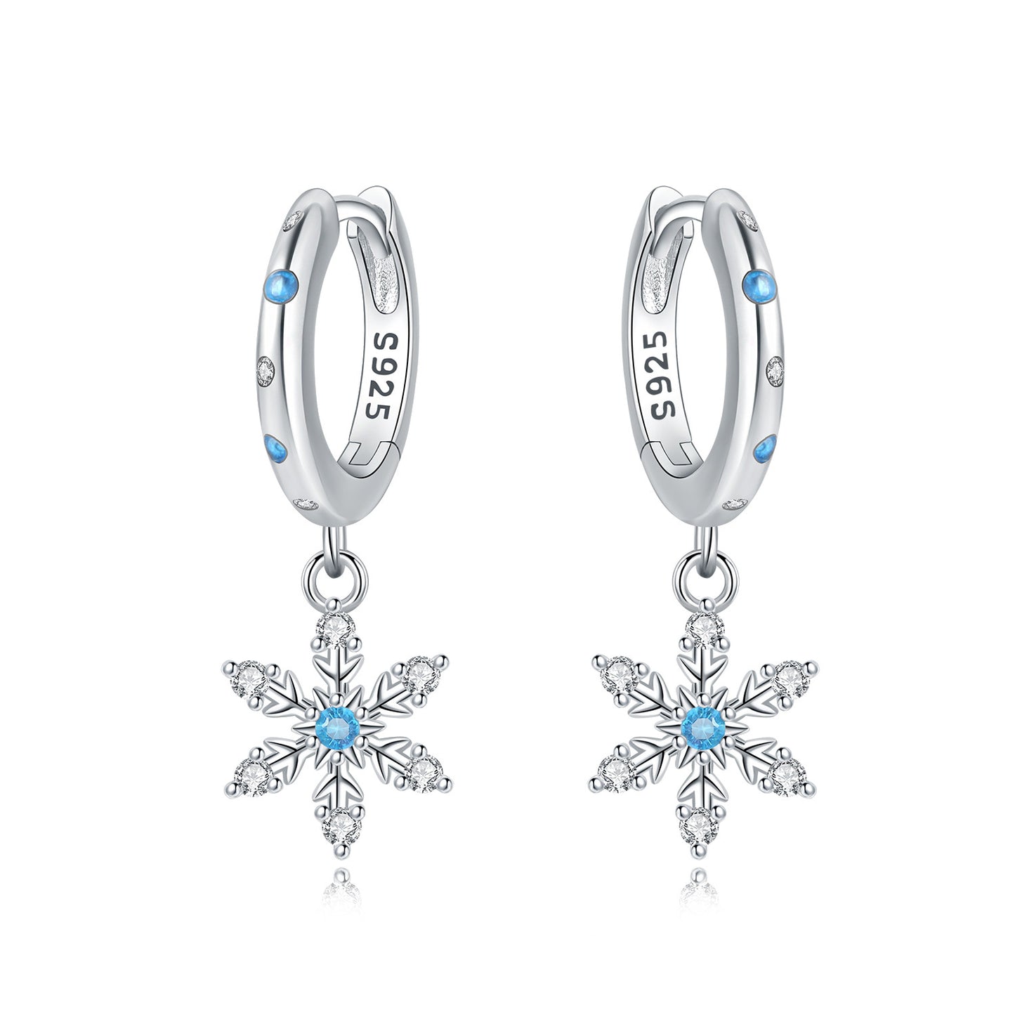 New Original Design High-End Silver-Plated Earrings For Women