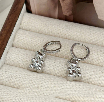 New Arrival Earrings Dainty Luxury Bear Design Niche And Unique