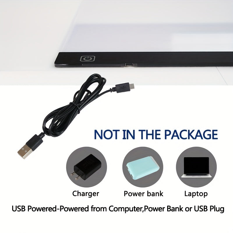 LED Drawing Copy Board for Kids - 3 Level Dimmable, Painting Tablet with Night Light, Educational Toy for Learning, Ideal Gift for Halloween, Thanksgiving, Christmas, Easter, and New Year