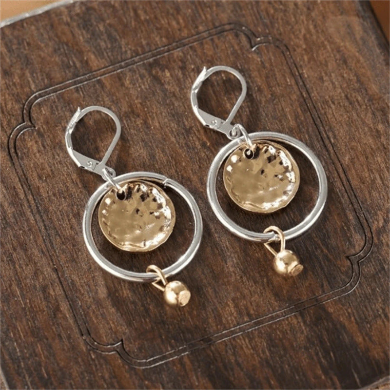 Fashionable Vintage Hollow Hoop Earrings