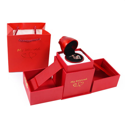 Explosive Style Detachable Deformed Four-leaf Clover Necklace For Women A Multi-wearing Zircon Small Love Short Clavicle Chain.Free Shipping.Delivery Time:2Weeks