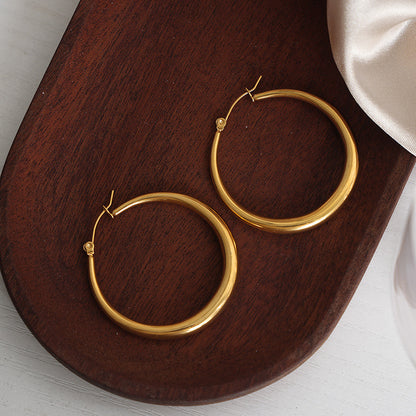 Rare Designer-style Earrings With A Bold Luxurious And High-end Vibe