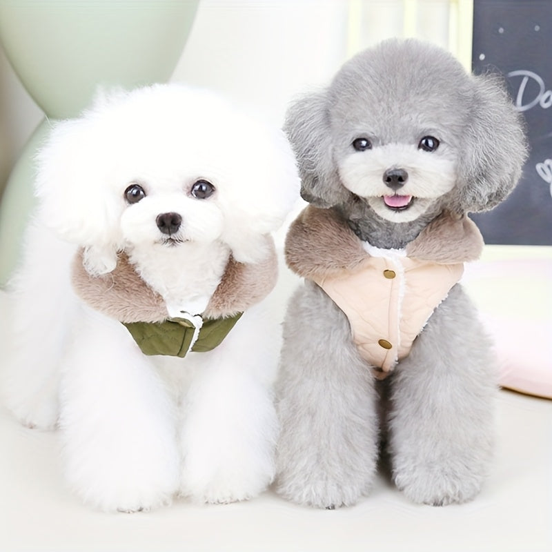 Waterproof Dog Jacket Winter Warm Dog Clothes for Small Dogs Puppy Pet Vest Chihuahua Yorkie Coat Pug Costume