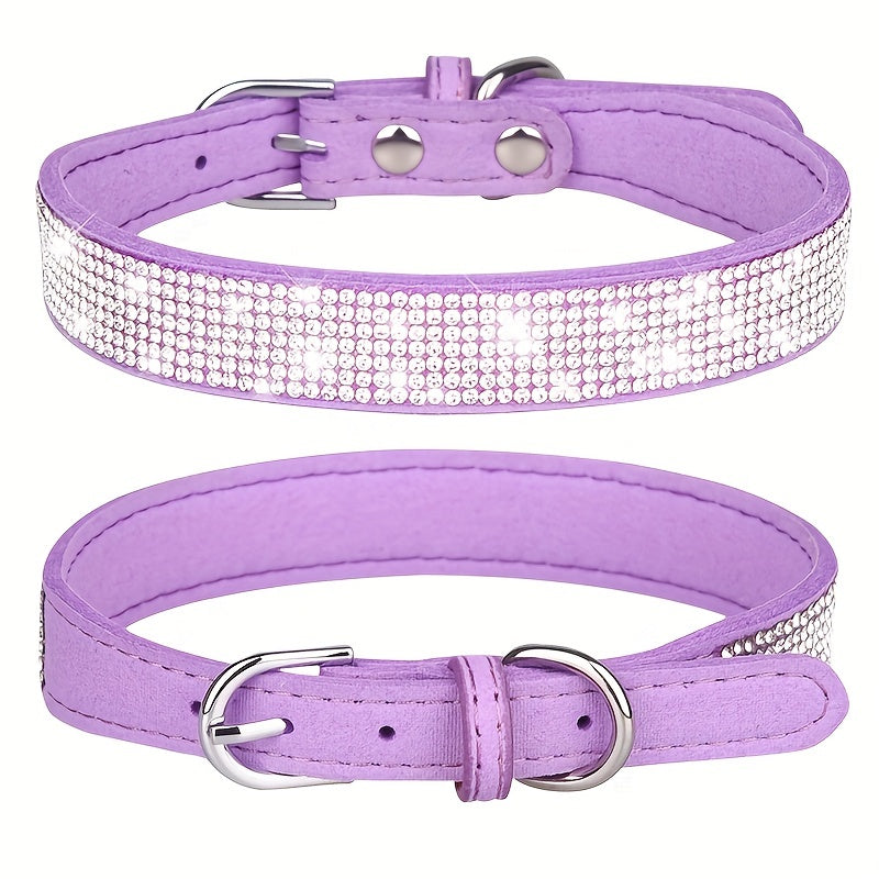 Rhinestone Dog Collar, Strong And Durable, Wear-resistant Dog Collar For Small Medium Large Dogs