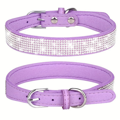 Rhinestone Dog Collar, Strong And Durable, Wear-resistant Dog Collar For Small Medium Large Dogs