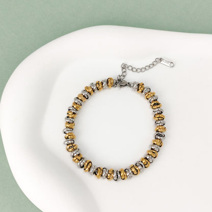 Circular Bead High-end Non Fading Bracelet