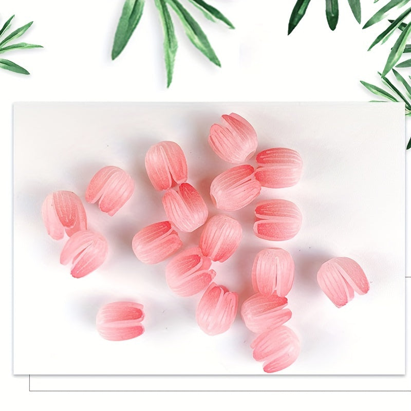 1pc DIY Tulip Lamp - Self-Assembled Night Light with Simulated Flower Design - Unique Valentine's Day, Birthday, Halloween, Christmas Gift for Creative Bedroom Decoration