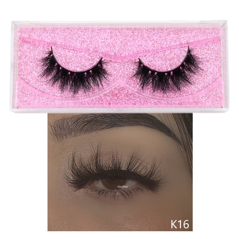Visofree 5D Mink Eyelashes Long Lasting Mink Lashes - Giftcare 