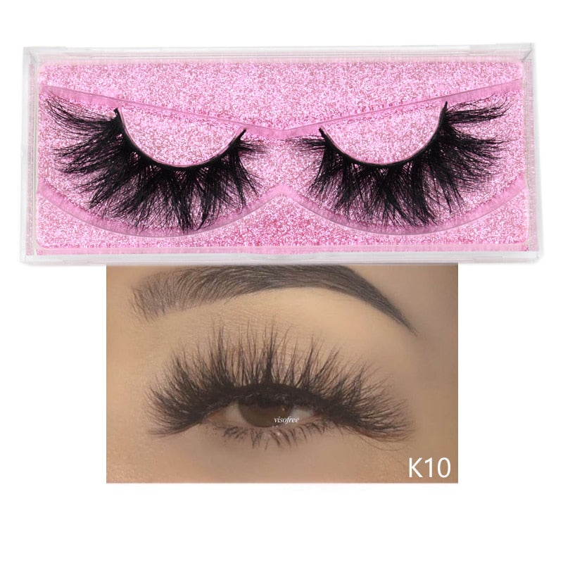 Visofree 5D Mink Eyelashes Long Lasting Mink Lashes - Giftcare 