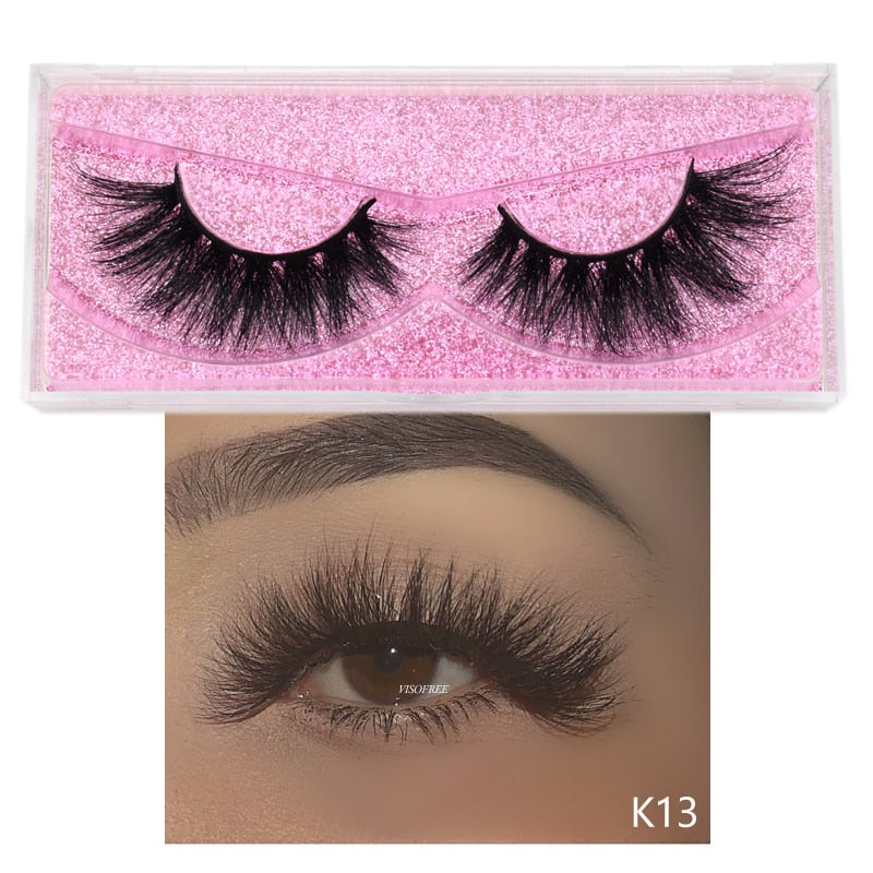 Visofree 5D Mink Eyelashes Long Lasting Mink Lashes - Giftcare 