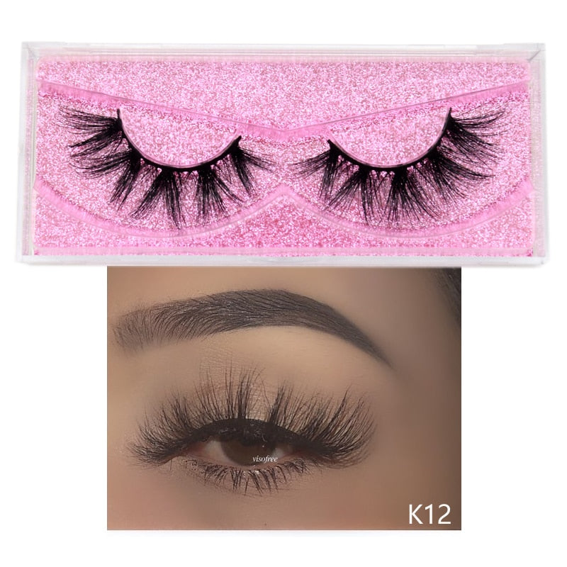 Visofree 5D Mink Eyelashes Long Lasting Mink Lashes - Giftcare 