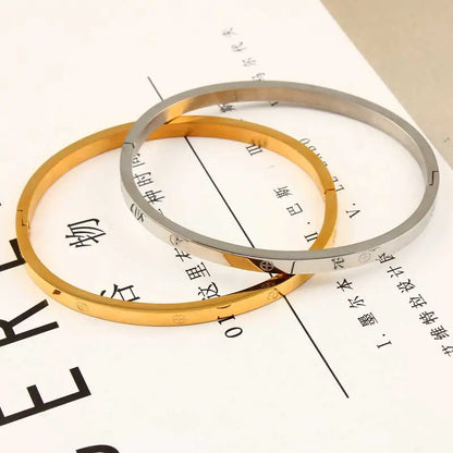 XUANHUA Stainless Steel Cuff Bracelets Bangles For Women Fashion Jewelry Charm Jewelry Accessories Bohemian Stylish Classic - Giftcare 