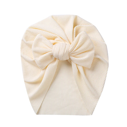 Baby Accessories For Newborn Toddler Kids Baby Girl Boy Turban Cotton Beanie Hat Winter Cap Knot Solid Soft Hospital Caps
