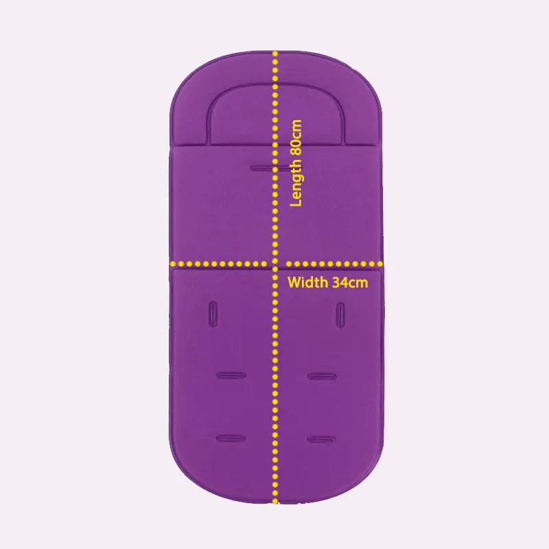 Baby Stroller Soft Cushion Pram Car Seat Mat Pushchair Cover Liner Pad Washable Stroller Accessories Baby Accessories - Giftcare 