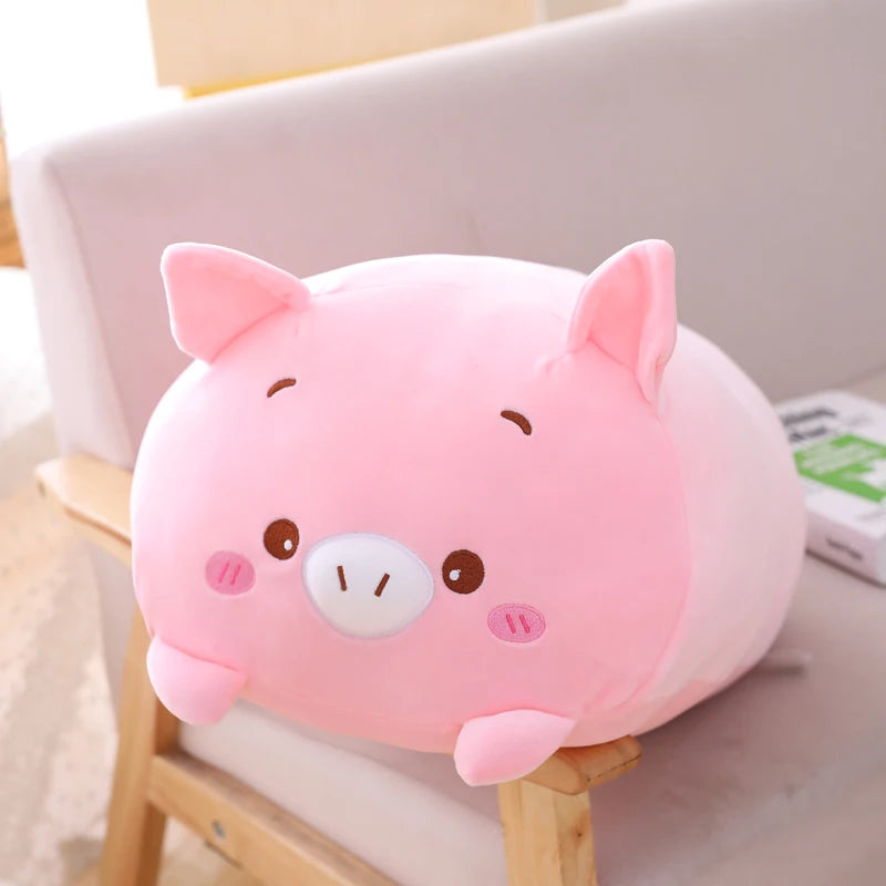 20cm Kawaii Animal Dinosaur Pig Cat Bear Plush Toy Soft Panda Hamster Elephant Deer Stuffed Doll Pillow Birthday Gift