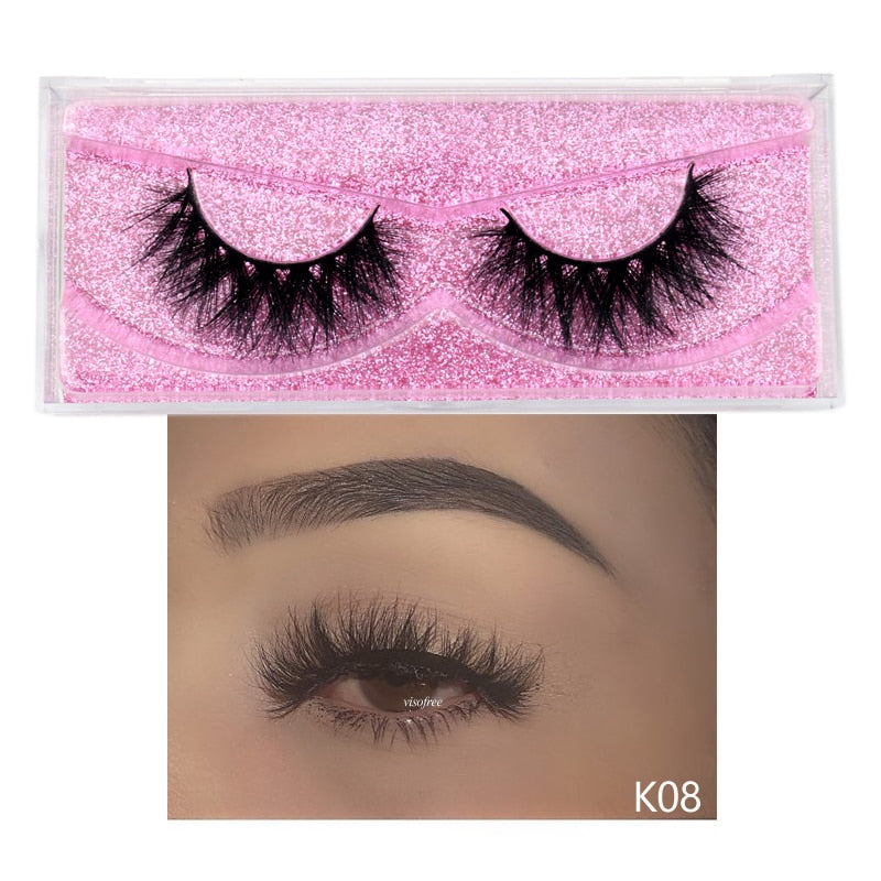 Visofree 5D Mink Eyelashes Long Lasting Mink Lashes - Giftcare 