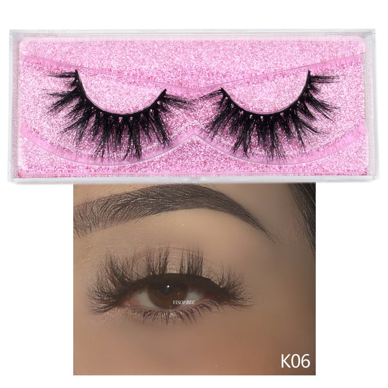 Visofree 5D Mink Eyelashes Long Lasting Mink Lashes - Giftcare 