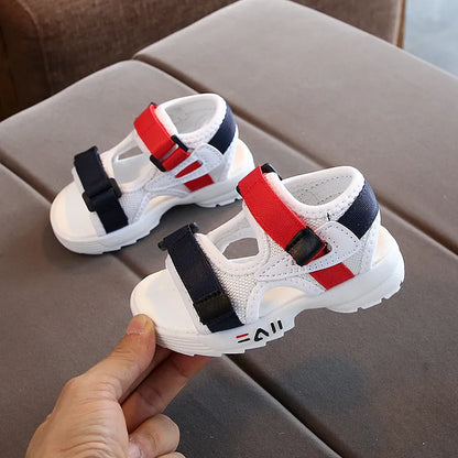 2020 summer new children's sandals baby toddler shoes girls beach shoes soft bottom non-slip boys sports sandals leisure 21-30 - Giftcare 