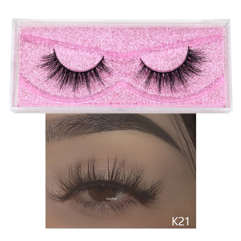 Visofree 5D Mink Eyelashes Long Lasting Mink Lashes - Giftcare 