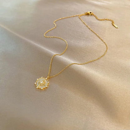 DIEYURO Stainless Steel Fashion