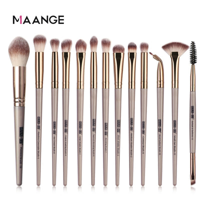 MAANGE Makeup Brushes Pro Pink Brush Set - Giftcare 