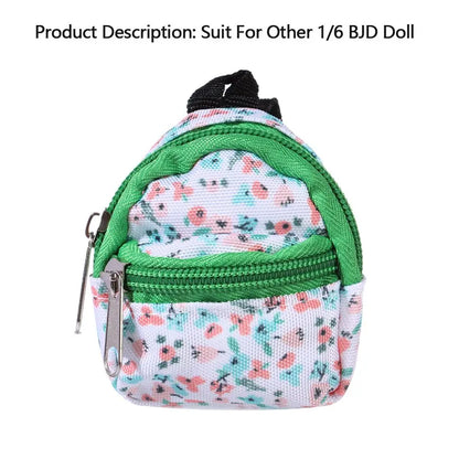 1PC New Fashion Doll Bag For Kids Above 3+ Cute Mini Backpack Rucksack Travel Case Keychain Haversack Child Gift Accessories