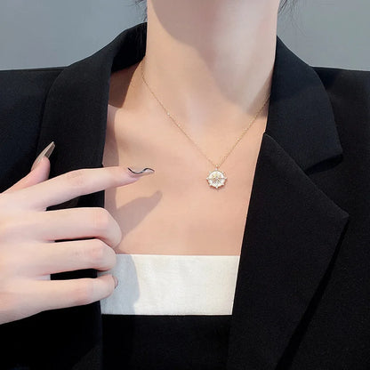 DIEYURO Stainless Steel Fashion