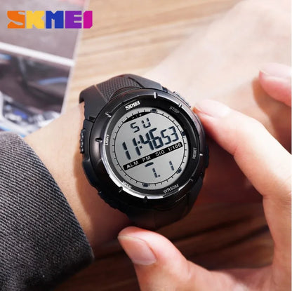 SKMEI Fashion Simple Sport watch Men Military Watches Alarm Clock Shock Resistant Waterproof Digital Watch reloj hombre 1025 - Giftcare 