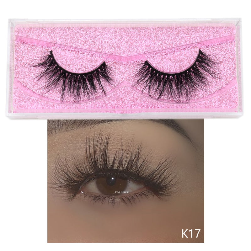 Visofree 5D Mink Eyelashes Long Lasting Mink Lashes - Giftcare 