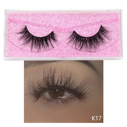 Visofree 5D Mink Eyelashes Long Lasting Mink Lashes - Giftcare 