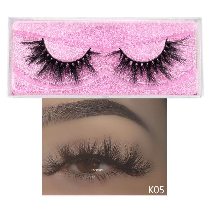 Visofree 5D Mink Eyelashes Long Lasting Mink Lashes - Giftcare 