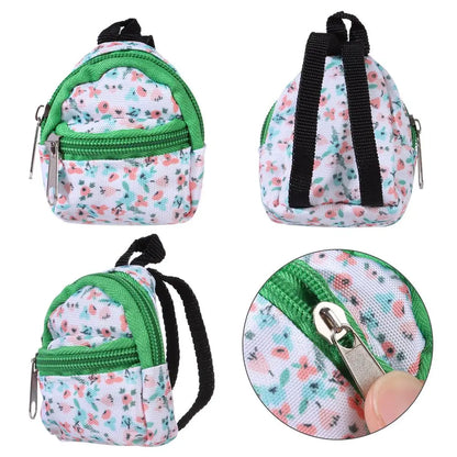 1PC New Fashion Doll Bag For Kids Above 3+ Cute Mini Backpack Rucksack Travel Case Keychain Haversack Child Gift Accessories
