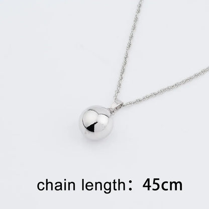 Irina New Arrivals 585 Rose Gold Color Spherical Ball Geometric  Dangle Earrings Set  Women Wedding Party Exquisite Jewelry Set - Giftcare 