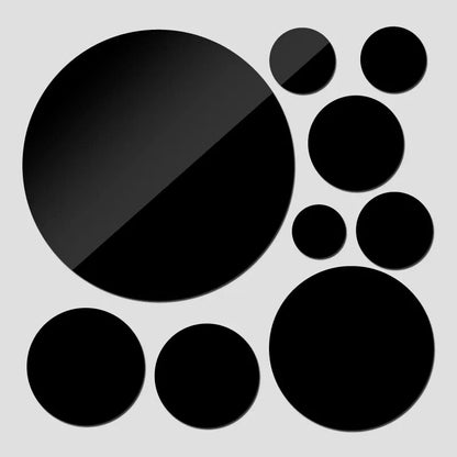 real rushed big diy mirror 3d wall stickers home decoration bedroom decor living room decorative sticker - Giftcare 