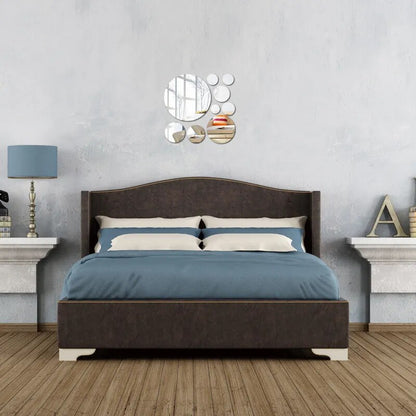 real rushed big diy mirror 3d wall stickers home decoration bedroom decor living room decorative sticker - Giftcare 