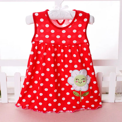Baby Girls Dress Baby girl summer clothes  Baby Dress Princess 0-2years Cotton Clothing Dress Girls Clothes Low Price - Giftcare 