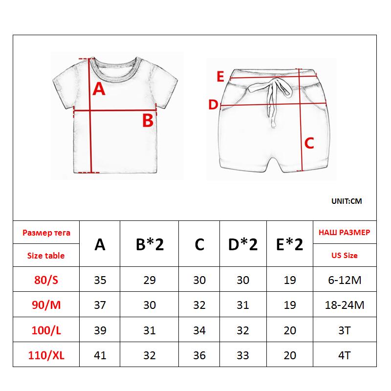 Baby Boy Clothes Summer Children Clothing Cartoon New Kids Cotton Cute  Sets Baby Boy Outfit Costumes Baby Clothing Set - Giftcare 