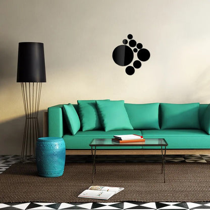 real rushed big diy mirror 3d wall stickers home decoration bedroom decor living room decorative sticker - Giftcare 